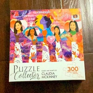 Hands and Hearts by Claudia McKinney 300 extra large puzzle pieces.